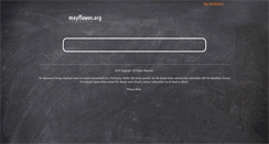 Desktop Screenshot of mayflower.org