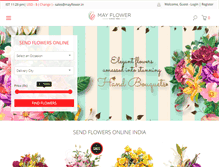 Tablet Screenshot of mayflower.in