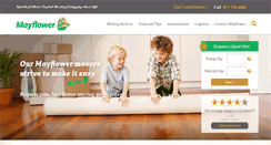 Desktop Screenshot of mayflower.com