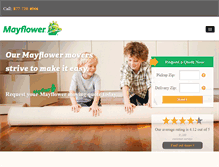 Tablet Screenshot of mayflower.com
