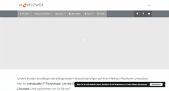 Desktop Screenshot of mayflower.de